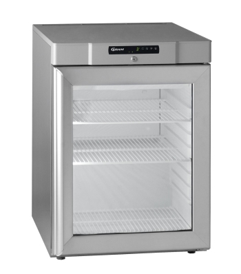 GRAM-Umluft-Kühlschrank-BioCompact-II-RR-210-(125-Liter)-außen-weiß-mit-Glastür