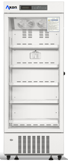 AXON-Medikamenten-und-Laborkühlschrank-mit-Glastür-MPC-5V416-416-l-Volumen