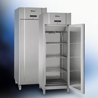 GRAM-Umluft-Kühlschrank-BioCompact-II-RR-610-(583-Liter)-außen-Edelstahl